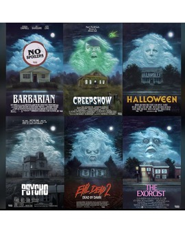 Portadas homenaje a Noche de Miedo