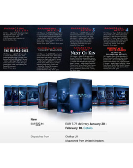 Ofertaza en "Paranormal Activity Chills Collection"