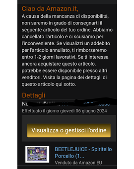 Me acaban de hacer un Arvi en Italia