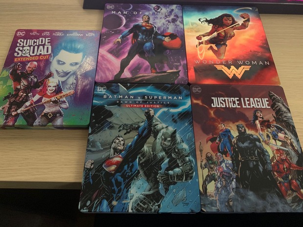 Coleccion Steelbook DC :)