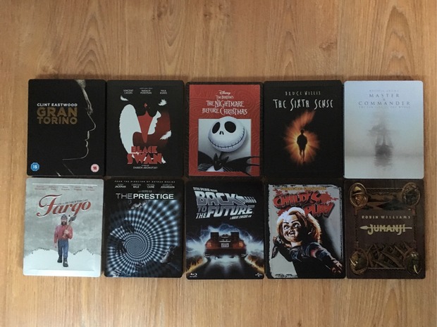 Mis steelbooks primera parte