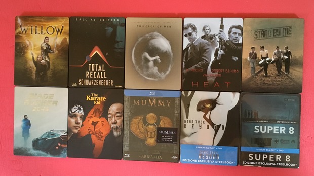 Mis steelbooks cuarta parte