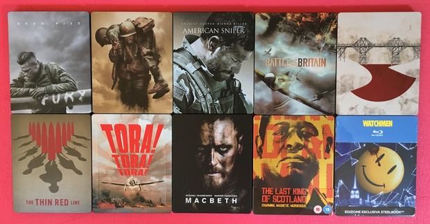 Mis steelbooks quinta parte