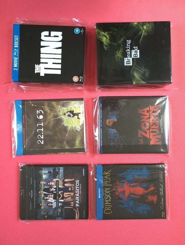 Colección protegida por fundas