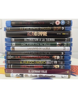 Compras variadas en bluray