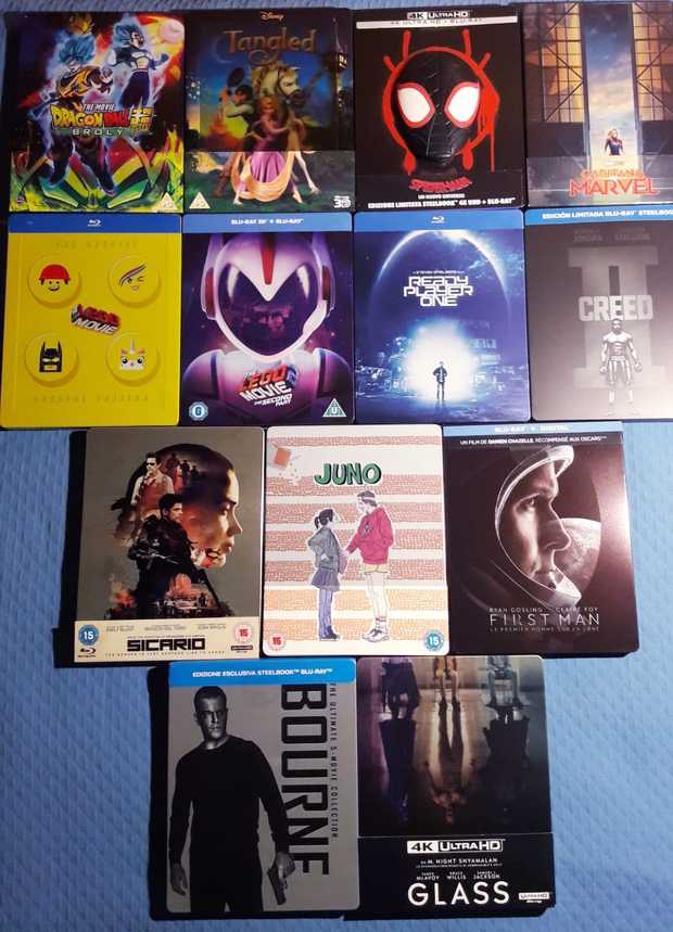 Mis compras de Junio 1: Steels