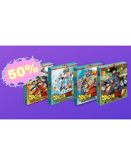 Dragon Ball Super packs del 1 al 8 al 50% en la web de Selecta Visión