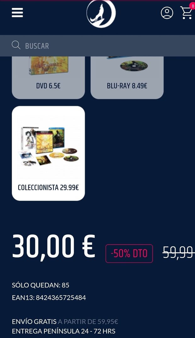 Black friday en la web de Selecta Visión