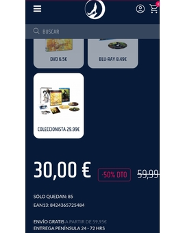 Black friday en la web de Selecta Visión