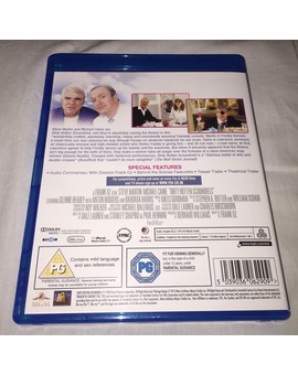 Información Extras Blu-ray “Un Par de Seductores” Edición Reino Unido (UK) "Dirty Rotten Scoundrels”