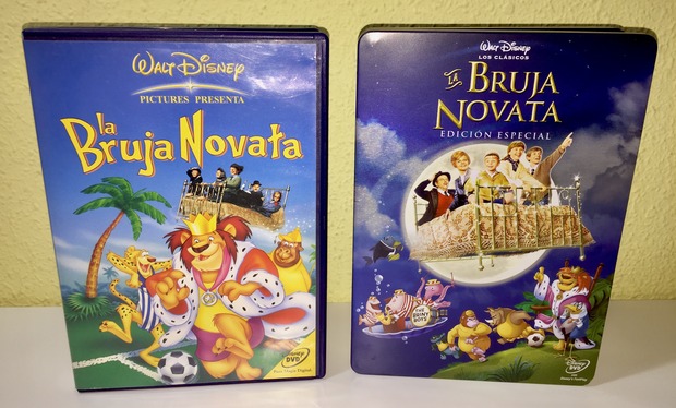 Comparativa Ediciones DVD: La Bruja Novata (Bedknobs & Broomsticks) (1971)
