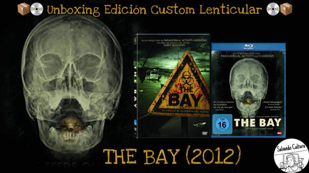 Unboxing Edición Custom Lenticular The Bay (2012) DVD + Blu-ray