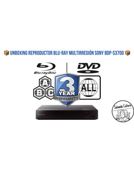 Unboxing Reproductor Blu-ray multirregión Sony BDP-S3700