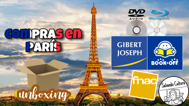 Unboxing Compras en París DVD y Blu-ray | Gibert Joseph, Book-Off y FNAC Francia