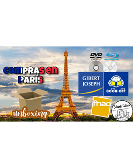 Unboxing Compras en París DVD y Blu-ray | Gibert Joseph, Book-Off y FNAC Francia