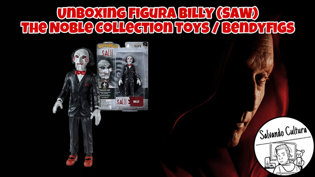 Unboxing Figura Billy (Saw) The Noble Collection Toys / Bendyfigs