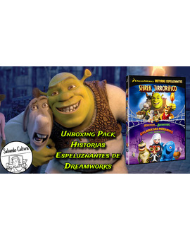 Unboxing Pack Historias Espeluznantes de DreamWorks | Shreky Movie y Monstruos Contra Alienígenas