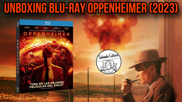 Unboxing Blu-ray Oppenheimer (2023)