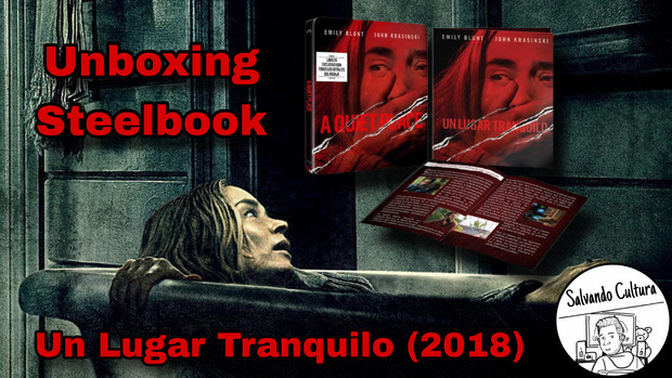 Unboxing Steelbook Un Lugar Tranquilo