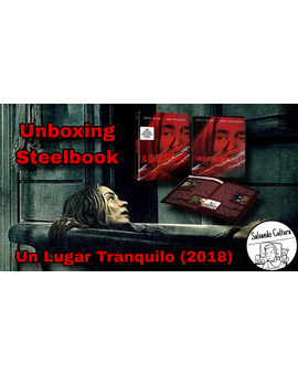 Unboxing Steelbook Un Lugar Tranquilo