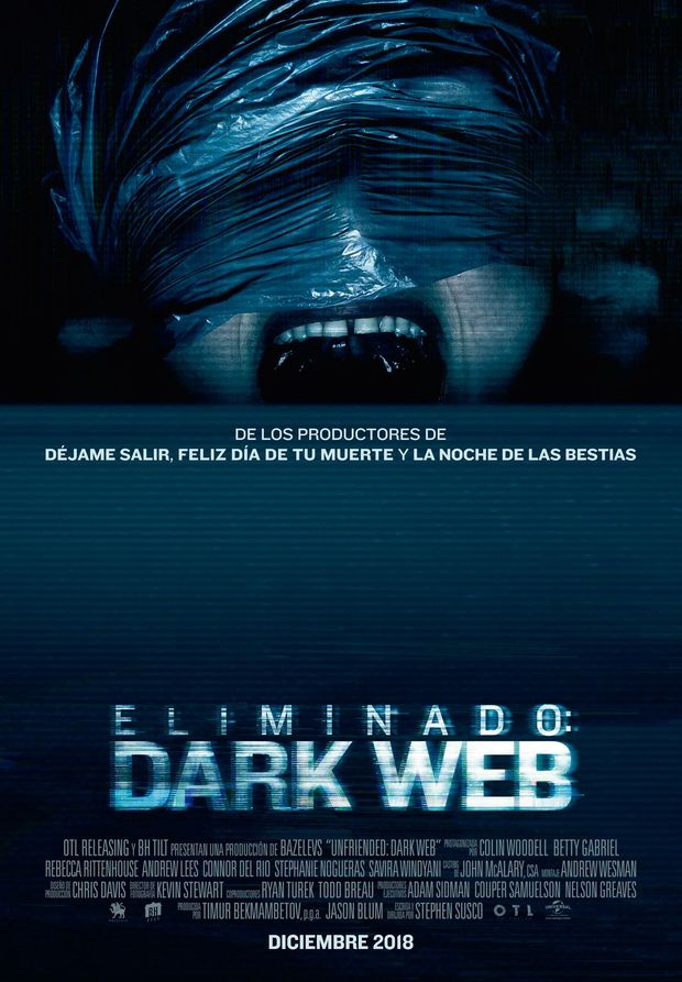 ¿Qué pasó con el Blu-ray de Eliminado: Dark Web (2018)?