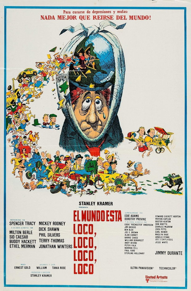 Películas que espero con muchas ganas en formato físico: El mundo está loco, loco, loco, loco (1963)