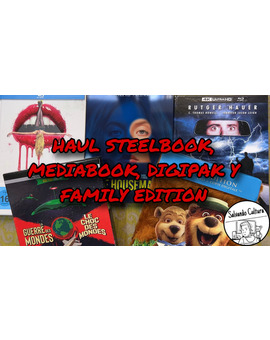 Haul Steelbook, Mediabook, Digipack y Family Edition