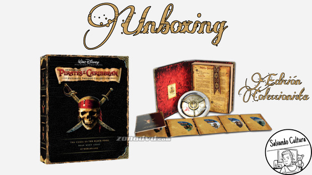 Unboxing Edición Coleccionista Piratas del Caribe | Ultimate Trilogy Collection