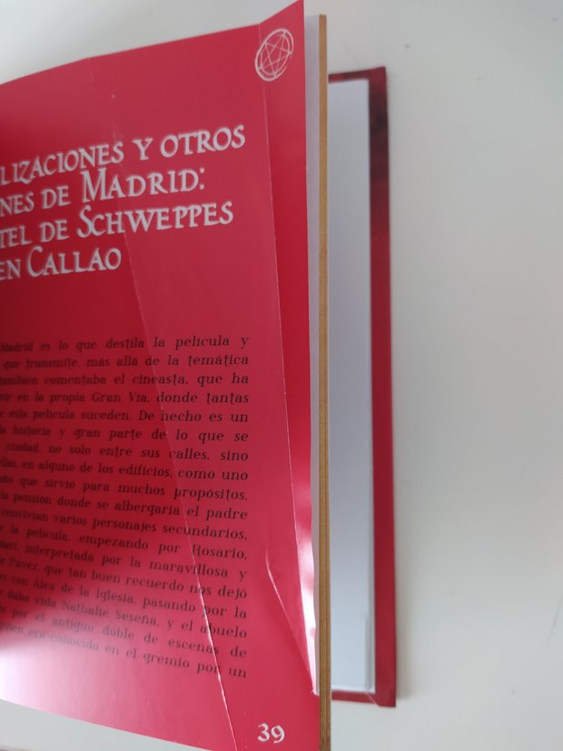 Edición dañada de El dia de la Bestia