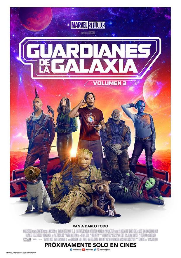 Guardianes de la galaxia 3 escenas Imax