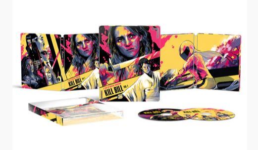 Kill Bill Steelbook Limitado 4K UK