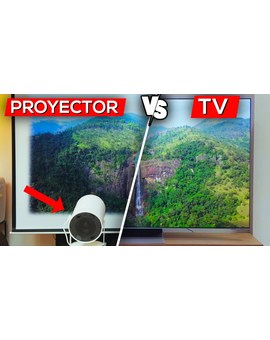 Preferís proyector o televisor?