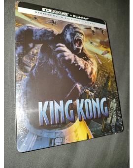 Steelbook un mono grande en 4k y con relieves