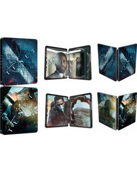 Primer vistazo a steelbooks de tenet en usa. Arriba 4k y Bluray y abajo Bluray