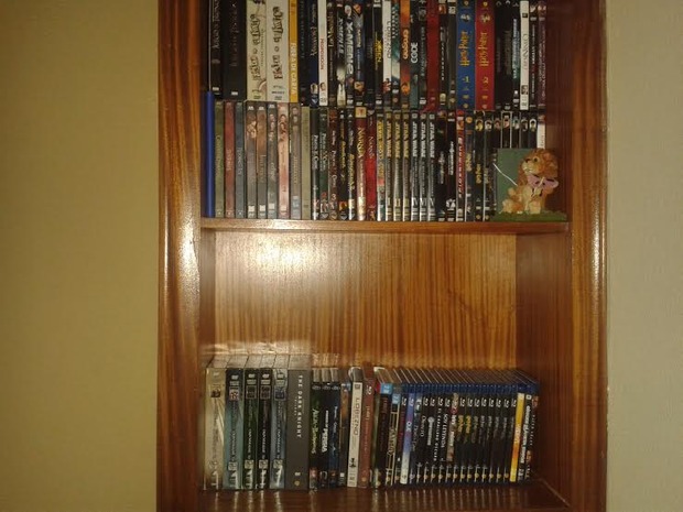 Mi aún pequeña colección BLU RAY/ DVD