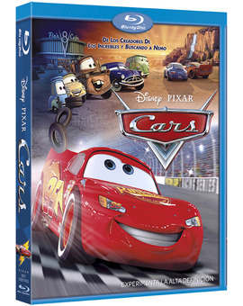¿Dónde puedo encontrar 'Cars' en BluRay con funda (slipcover)?