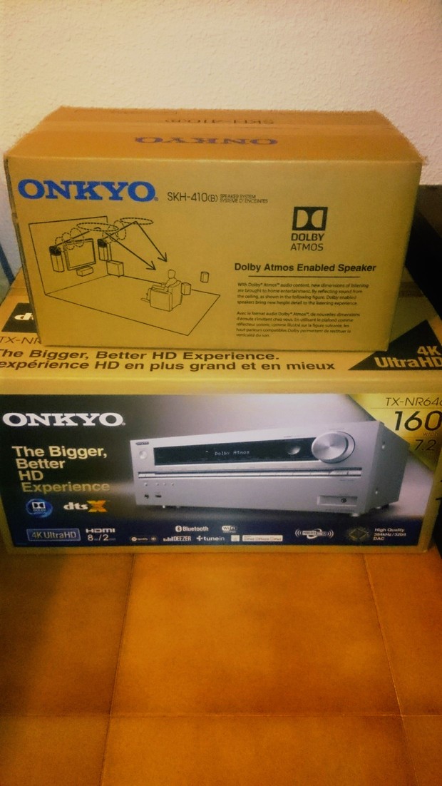 Listo para probar Dolby Atmos! 