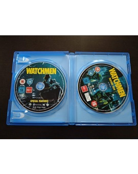 Watchmen Blu ray Horizontal - Discos