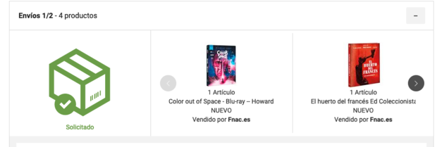 Pedido en FNAC... ¿Qué significa esto?