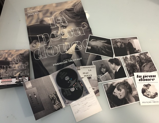 Impresionante edición limitada francesa de "La piel suave" de François Truffaut