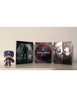 Trilogía Capitán América Steelbook