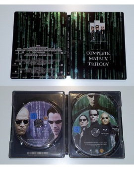 The Complete Matrix Trilogy Steelbook (Exclusivo de Amazon.de)
