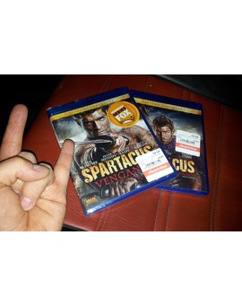 Con estas dos completo la colección Spartacus!!