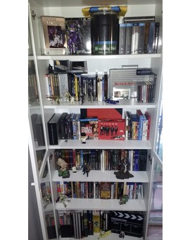 Mi nuevo altar de la cinefilia y el frikismo (Nueva estantería para mi colección xD)
