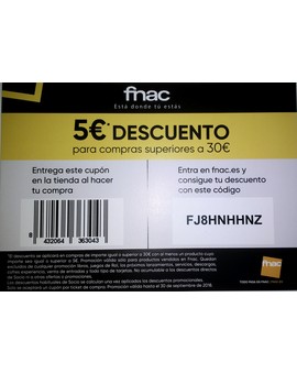 Otro código Fnac para quien lo quiera ;)