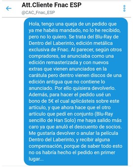 Mi respuesta al steelbook de Dentro del Laberinto