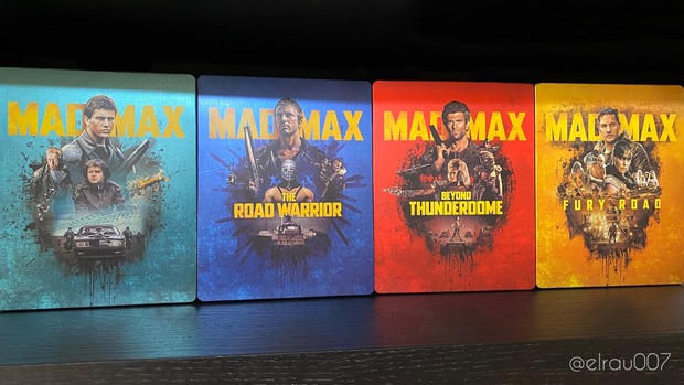 MAD MAX steelbooks 4k