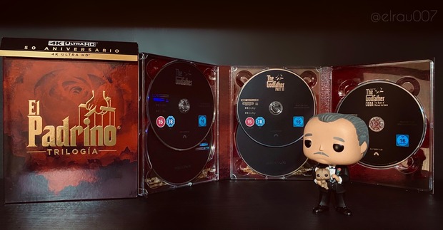 Trilogía EL PADRINO 4K digipack