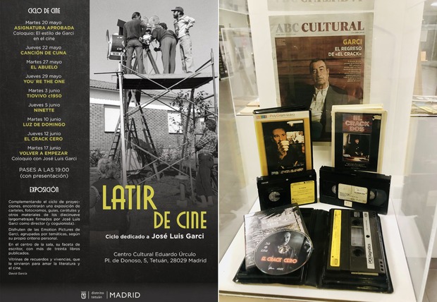 JOSÉ LUIS GARCI: LATIR DE CINE. EXPOSICIÓN Y CICLO CINEMATOGRÁFICO DEDICADO AL DIRECTOR.