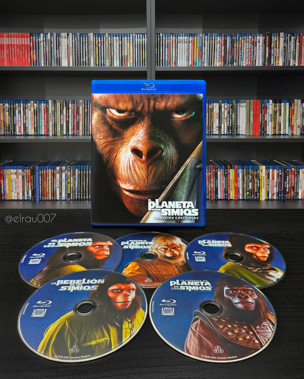 EL PLANETA DE LOS SIMIOS - COLECCIÓN 5 PELÍCULAS 